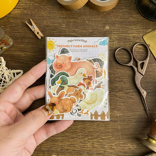 Farm Animals Sticker Pack SP024