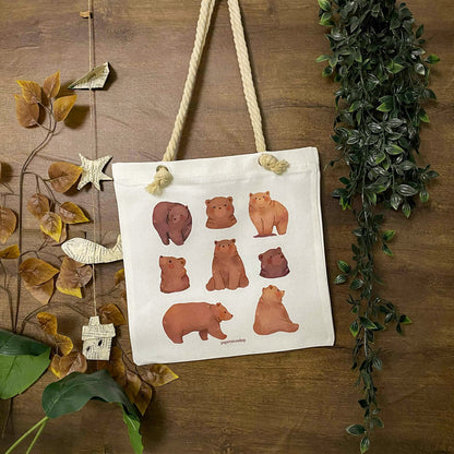 Cozy Bears Deco Fairytale Tote Bag DTA002