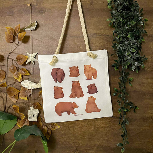 Cozy Bears Deco Fairytale Tote Bag DTA002