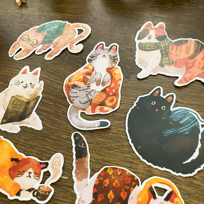 Cozy Cats Sticker Packs SP015
