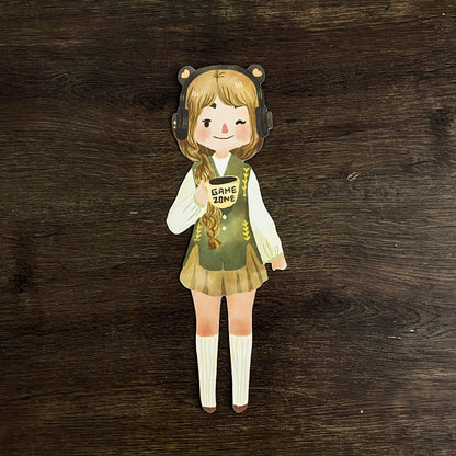 Maica Diecut Art Prints, Cute Maica Diecut Art Prints