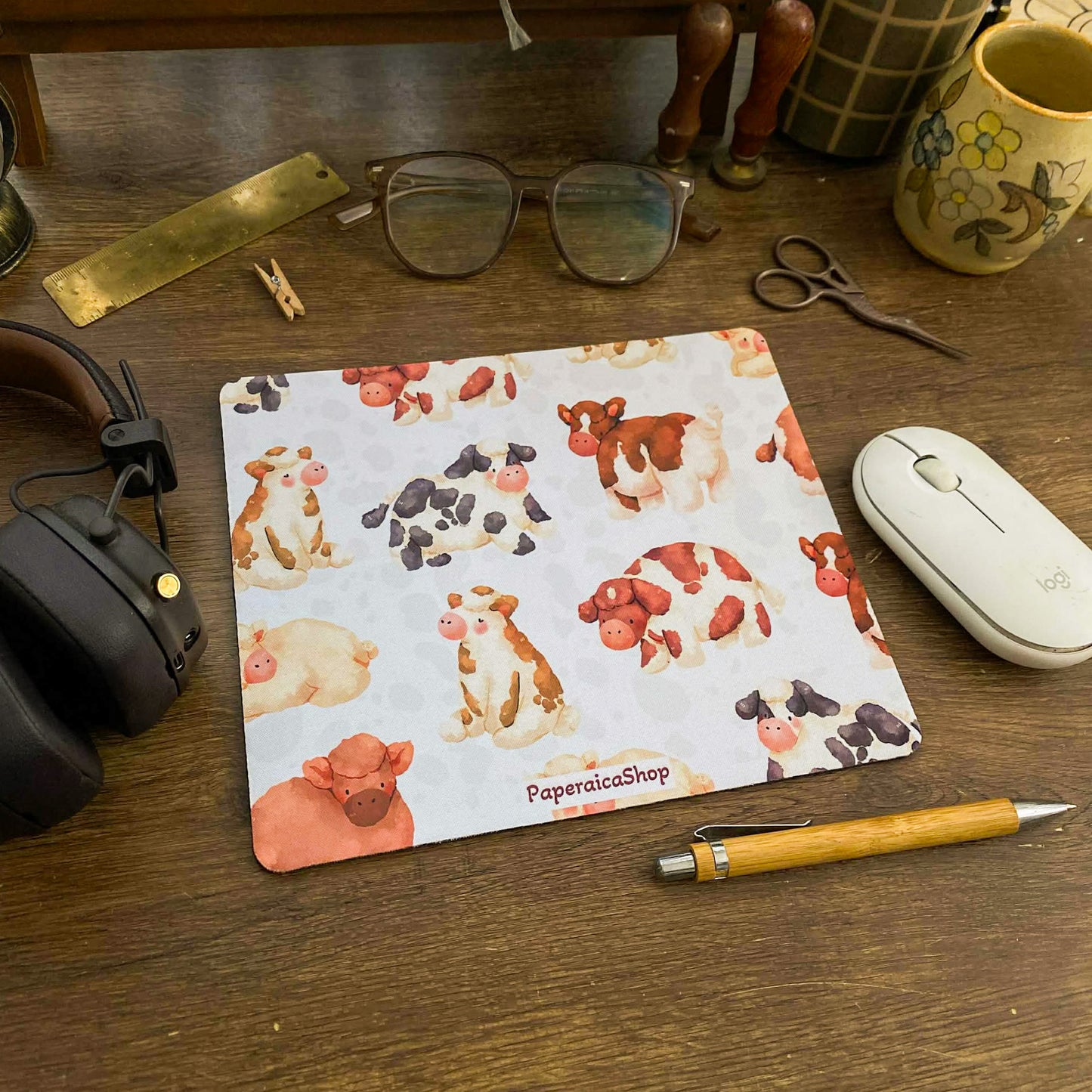 Fluffy Cows Mousepad MP010