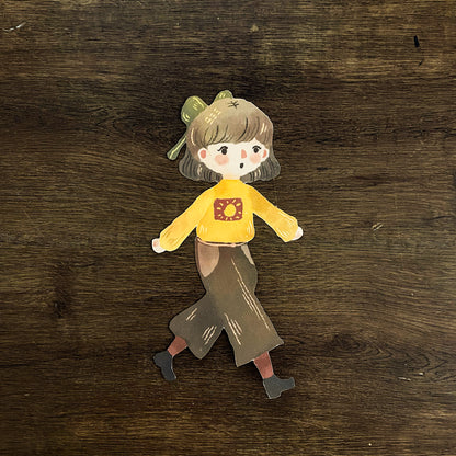 Maica Diecut Art Prints, Cute Maica Diecut Art Prints