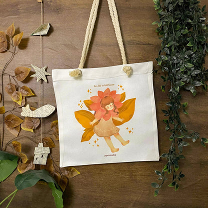 Bloom Girl Deco Tote Bag DTR009