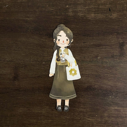 Maica Diecut Art Prints, Cute Maica Diecut Art Prints