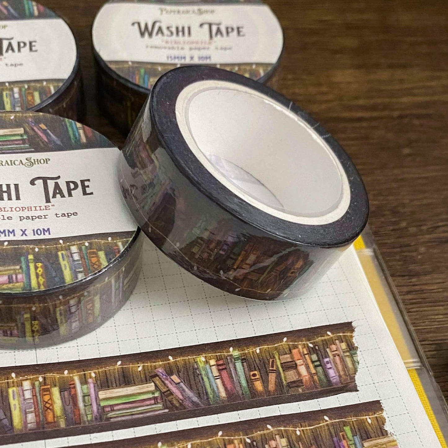 Bibliophile Washi Tape WT011