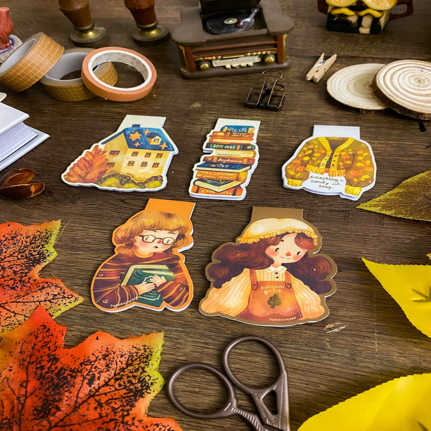 Golden Hour Magnetic Bookmark MB022