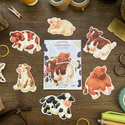 Fluffy Cows Sticker Pack SP022