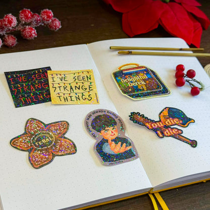 You Die I Die, Waterproof Vinyl Stickers, ST Vinyl Stickers | FVS050 | Paperaicashop