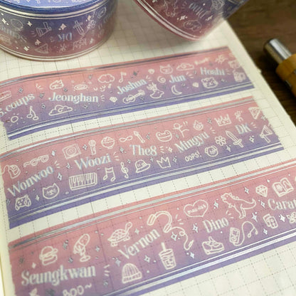 Caratdeul Washi Tape FWT001