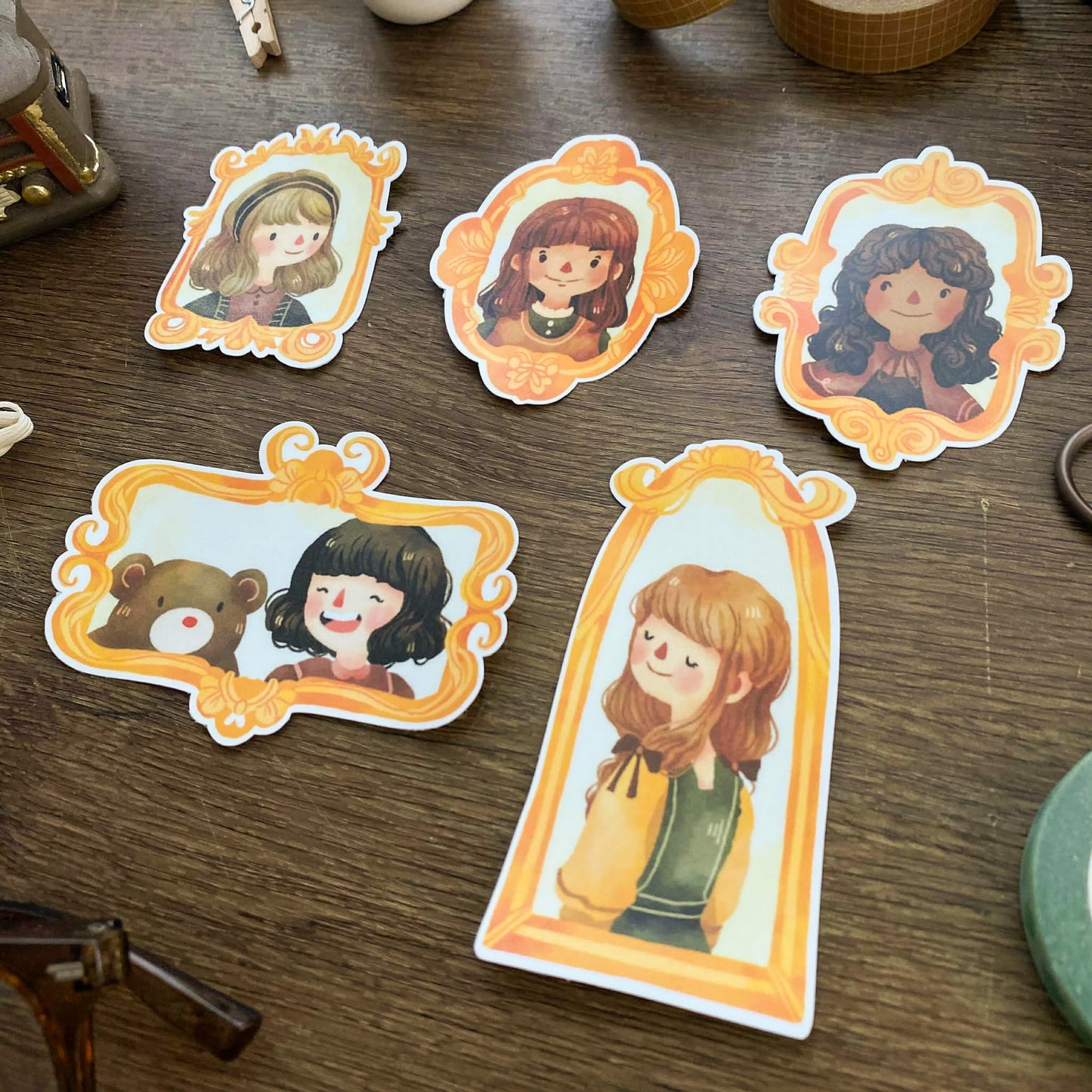 Autumnal Girls Sticker Pack SP014