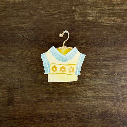 Spring Love Cozy Diecut Art Print, Aesthetic Art Prints, Spring Art Prints, Die-cuts