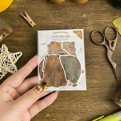 Cozy Bears Sticker Pack SP013