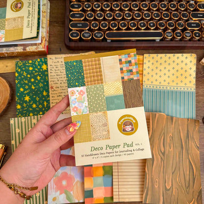 Deco Paper Pad Vol.1 , 4 x 6 Paper Pad DPP001