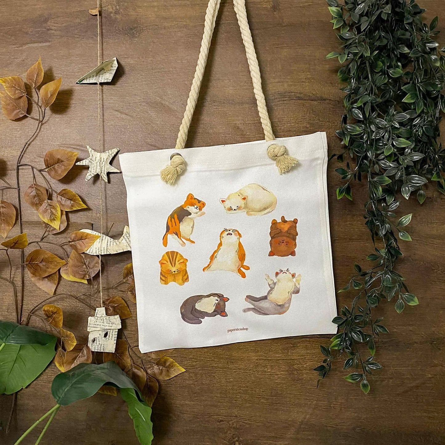 Lazy Cats Deco Tote Bag DTA005