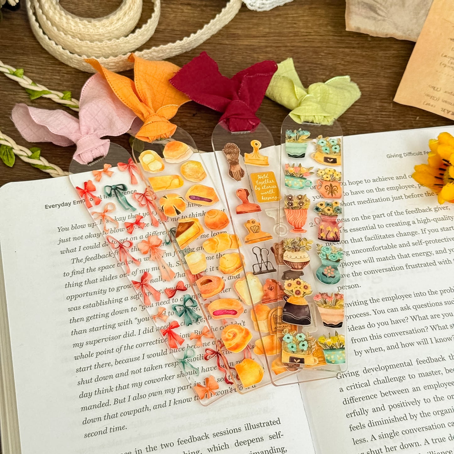 Lokal Breads Acrylic Bookmark ARB003