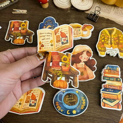 Autumn Chair Waterproof Vinyl Stickers VS060