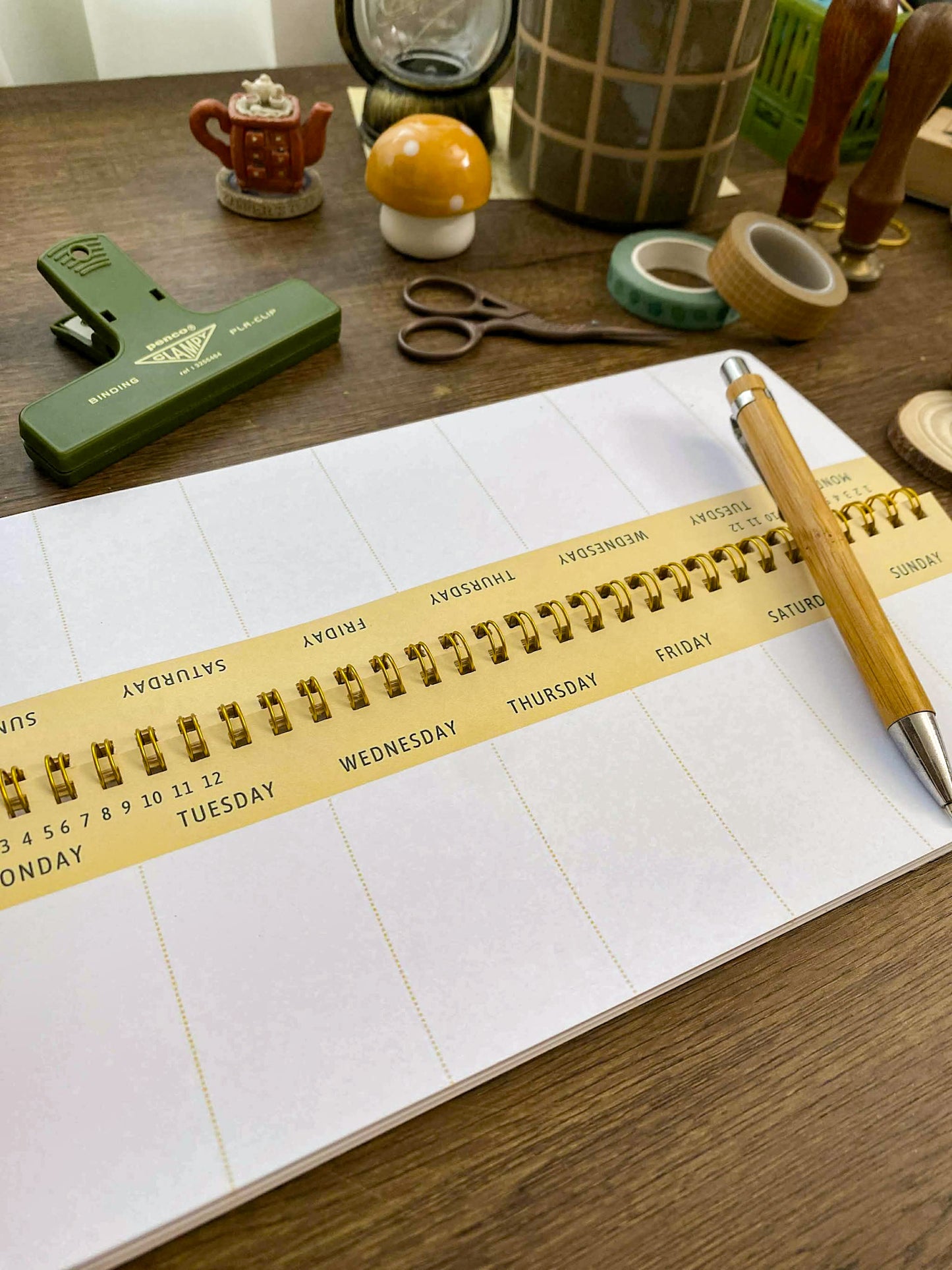 Life is Tough But So Are You Desk Weekly Schedule Books, Cute Schedule Books| DW008