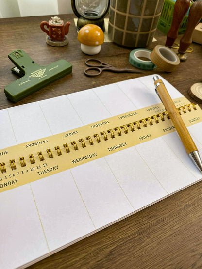 Life is Tough But So Are You Desk Weekly Schedule Books, Cute Schedule Books| DW008