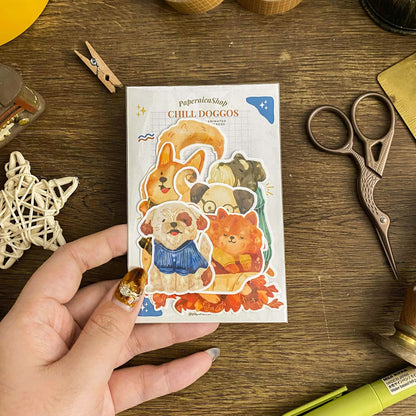 Chill Doggos Autumn Dogs Sticker Pack SP016