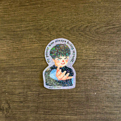Being Myself, Waterproof Vinyl Stickers, Vinyl Stickers | FVS053 | Paperaicashop