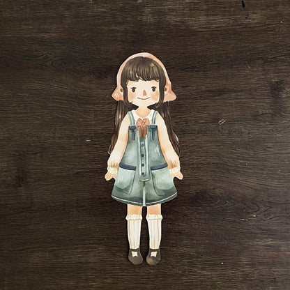 Maica Diecut Art Prints, Cute Maica Diecut Art Prints