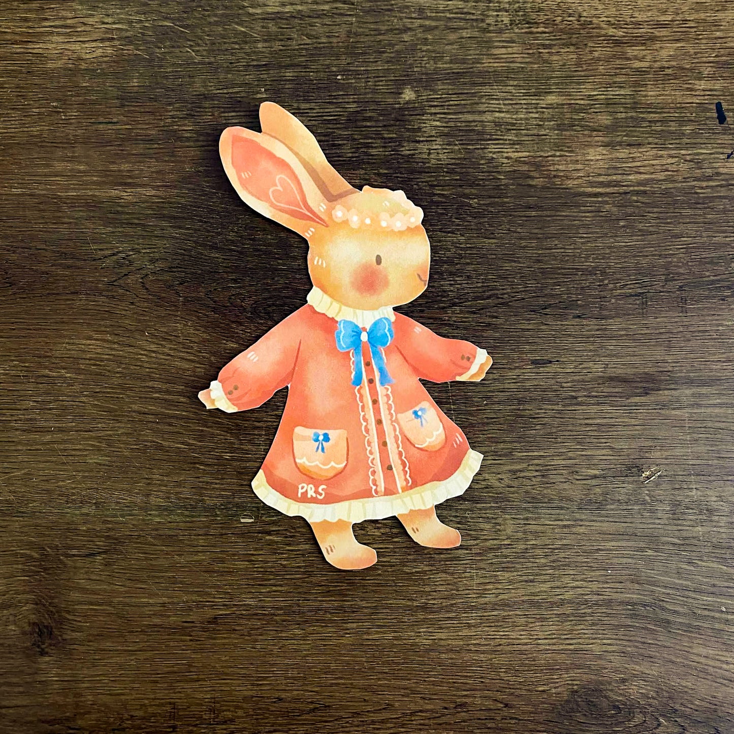 Spring Love Cozy Diecut Art Print, Aesthetic Art Prints, Spring Art Prints, Die-cuts