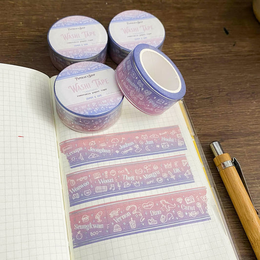 Caratdeul Washi Tape FWT001