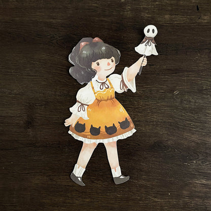 Maica Diecut Art Prints, Cute Maica Diecut Art Prints