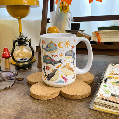Whimsical Whales Massy Mug MM019