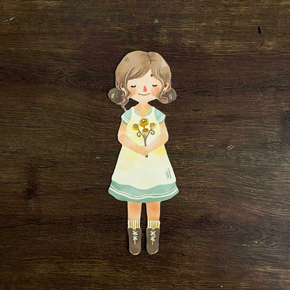 Maica Diecut Art Prints, Cute Maica Diecut Art Prints