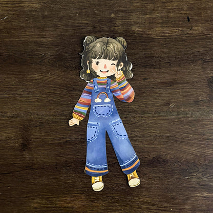 Maica Diecut Art Prints, Cute Maica Diecut Art Prints