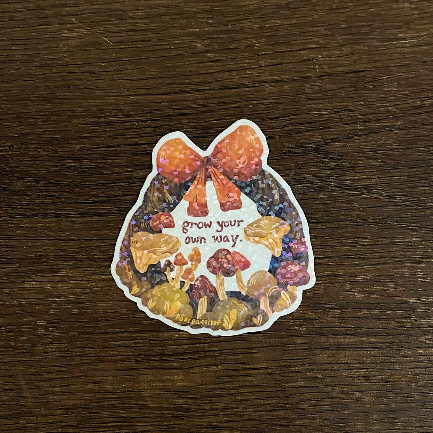 Grow Your Own Way Waterproof Vinyl Stickers VS054