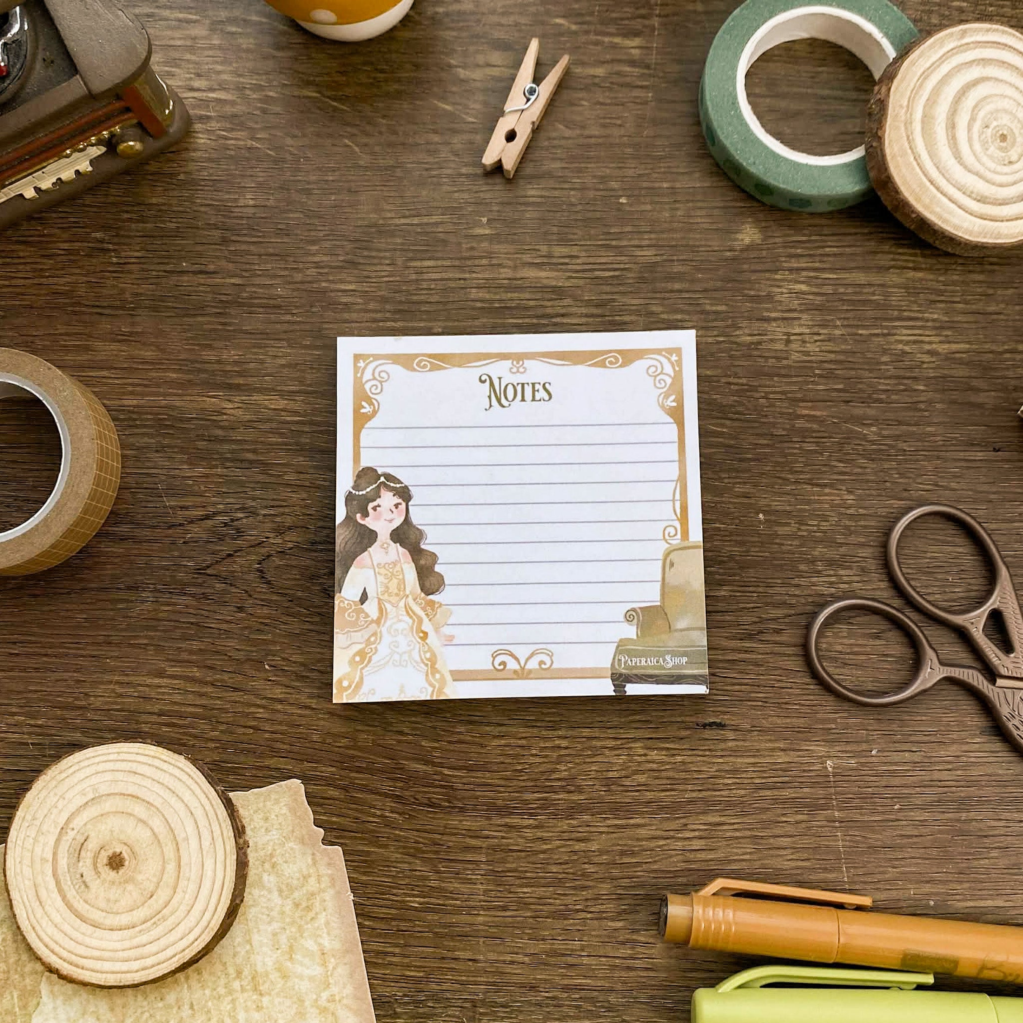 Vintage Notepad 40 Leaves Notepad, Notes Memopad NP005 – PaperaicaShop