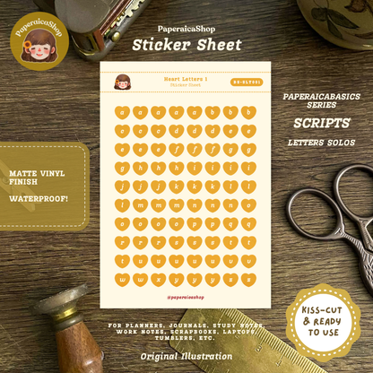BSLT, Shape Stickers, Functional Stickers, Small Stickers | BSSLT | PaperaicaShop