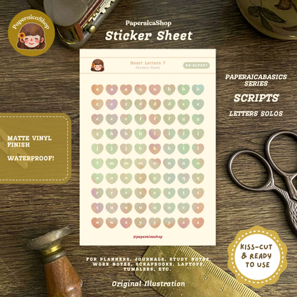 BSLT, Shape Stickers, Functional Stickers, Small Stickers | BSSLT | PaperaicaShop