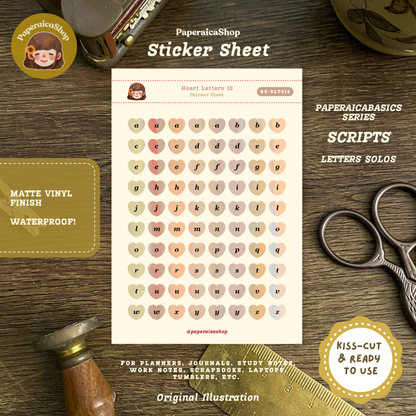 BSLT, Shape Stickers, Functional Stickers, Small Stickers | BSSLT | PaperaicaShop