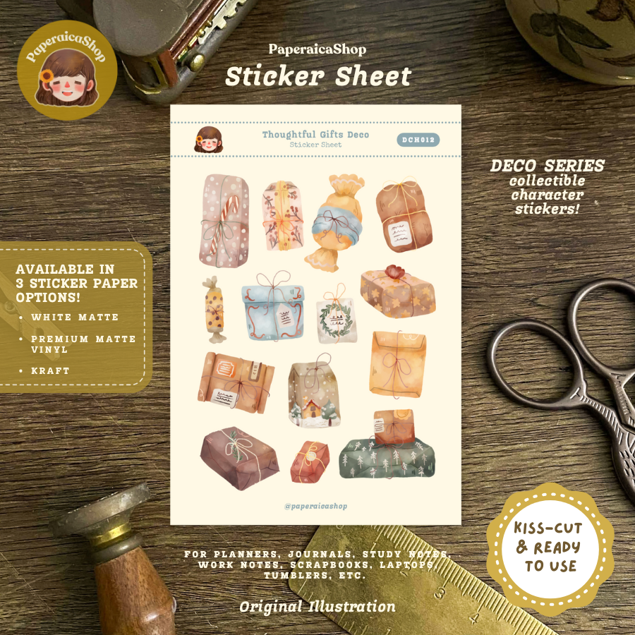 Thoughtful Gifts Decorative Sticker Sheet DCH012