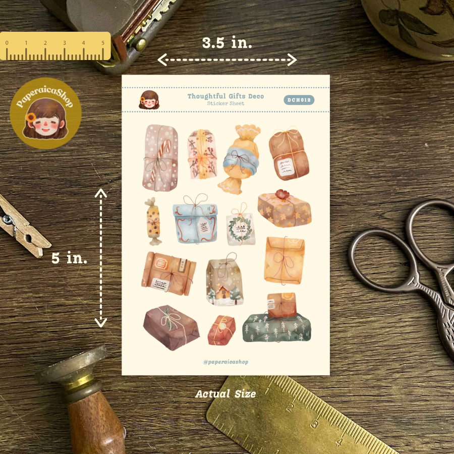 Thoughtful Gifts Decorative Sticker Sheet DCH012