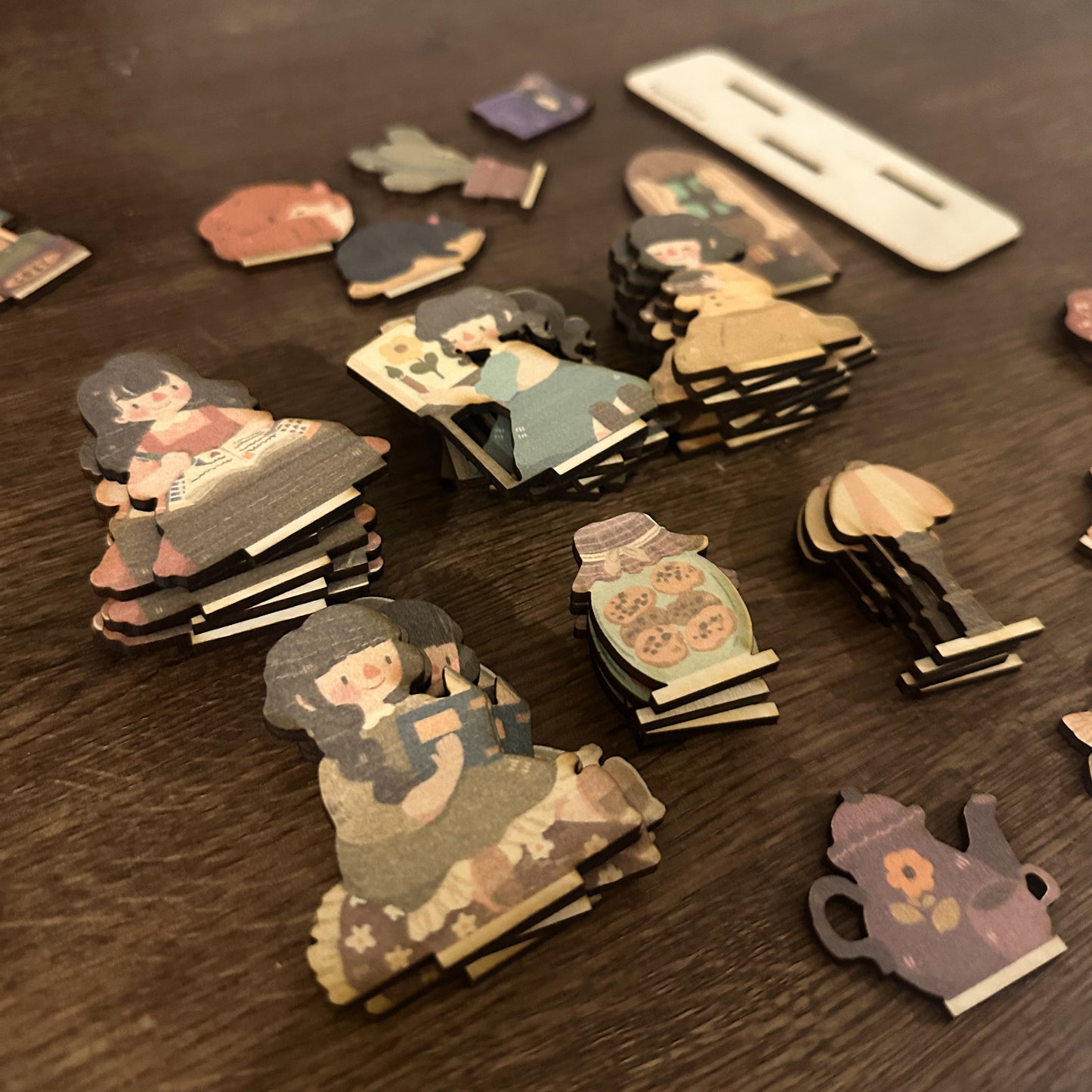 COZY HOMESTEAD SET  (MINI WOODEN STANDEE SET)