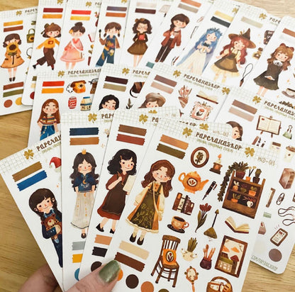 Polar Express Maica Decorative Sticker Sheet MCH003