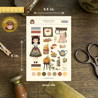 Fairytale Maica Decorative Sticker Sheet MCD055