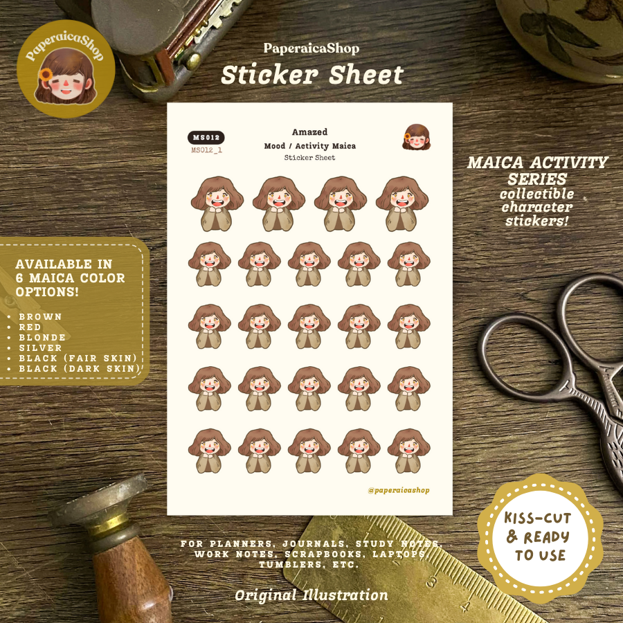 Cute Wow Stickers, Amazing Stickers, Emoji Stickers MS012