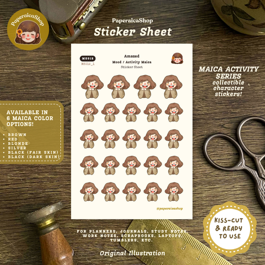 Cute Wow Stickers, Amazing Stickers, Emoji Stickers MS012