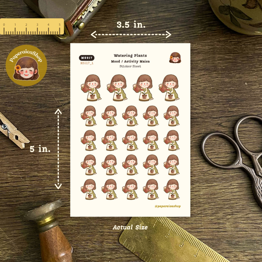 Cute Plant Mom Stickers, Plant Stickers, Gardening Stickers MS017