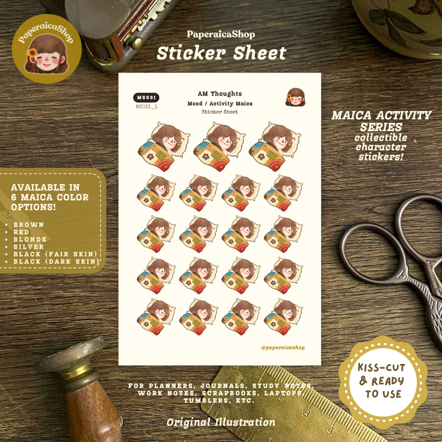 Thoughts Stickers, Thinking Stickers, Meme Stickers MS031