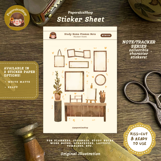 Study Home Planner Stickers NTR008
