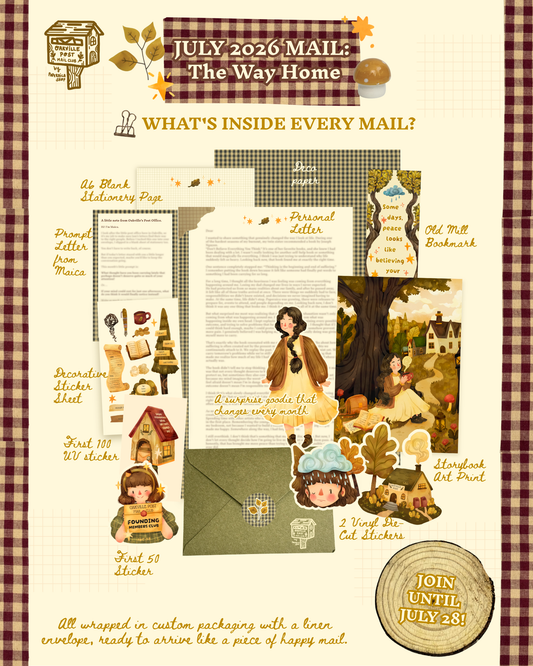 🍂 Oakville Post Mail Club (International) - JULY MAIL