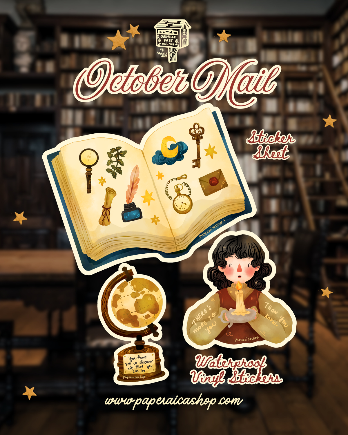 🍂 Oakville Post Mail Club (International) - OCTOBER MAIL