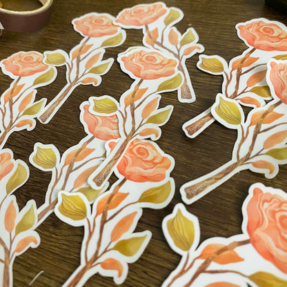 Valentines Waterproof Vinyl Stickers VS007